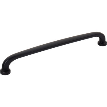 Jeffrey Alexander, Weser, 7 9/16" (192mm) Curved Pull, Matte Black