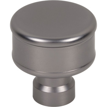 Top Knobs, Pemberton, Lavington, 1 1/4" Round Knob, Ash Gray