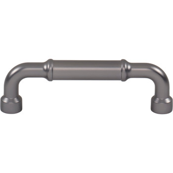 Top Knobs, Pemberton, Lavington, 3 3/4" (96mm) Straight Pull, Ash Gray