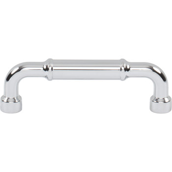 Top Knobs, Pemberton, Lavington, 3 3/4" (96mm) Straight Pull, Polished Chrome