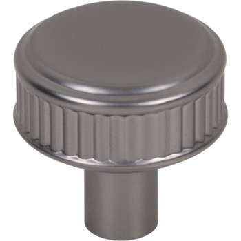 Top Knobs, Pemberton, Elland, 1 1/4" Round Knob, Ash Gray