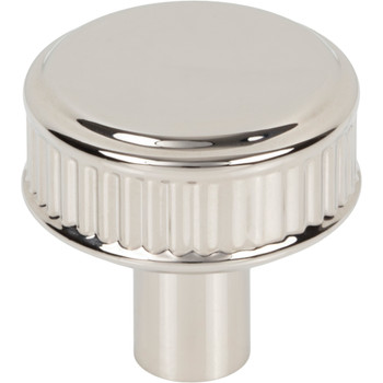 Top Knobs, Pemberton, Elland, 1 1/4" Round Knob, Polished Nickel