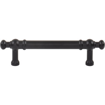 Top Knobs, Pemberton, Wetherby, 3 3/4" (96mm) Bar Pull, Flat Black