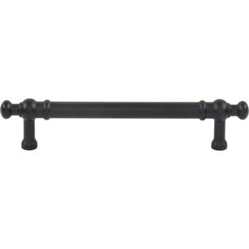 Top Knobs, Pemberton, Wetherby, 5 1/16" (128mm) Bar Pull, Flat Black