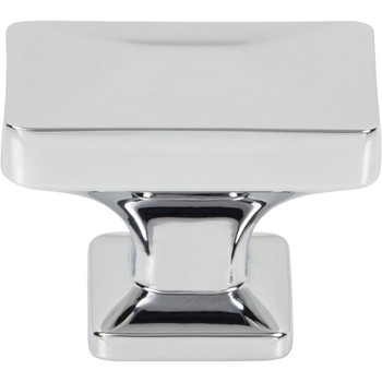 Top Knobs, Pemberton, Califon, 1 1/4" Square Knob, Polished Chrome