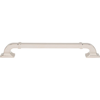 Top Knobs, Pemberton, Califon, 12" (305mm) Curved Appliance Pull, Polished Nickel