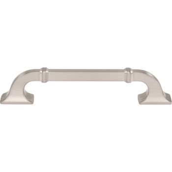 Top Knobs, Pemberton, Califon, 5 1/16" (128mm) Curved Pull, Brushed Satin Nickel