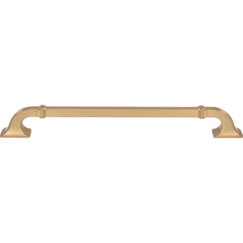 Top Knobs, Pemberton, Califon, 8 13/16" (224mm) Curved Pull, Honey Bronze