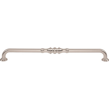 Top Knobs, Pemberton, Bayridge, 12" (305mm) Curved Pull, Brushed Satin Nickel