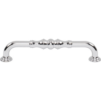 Top Knobs, Pemberton, Bayridge, 6 5/16" (160mm) Curved Pull, Polished Chrome