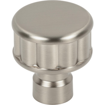Top Knobs, Pemberton, Pemberton, 1 1/4" Round Knob, Brushed Satin Nickel