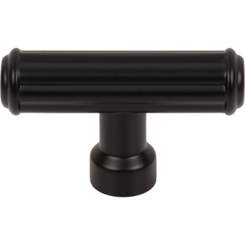Top Knobs, Pemberton, Pemberton, 2 1/4" T-Knob, Flat Black