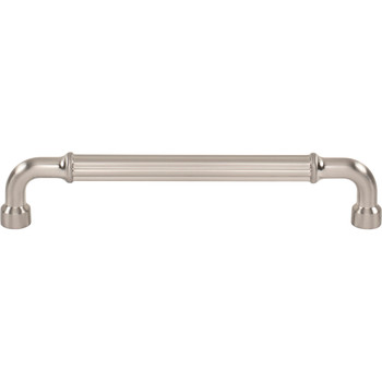 Top Knobs, Pemberton, Pemberton, 6 5/16" (160mm) Straight Pull, Brushed Satin Nickel