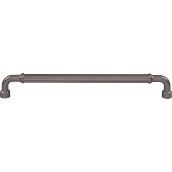 Top Knobs, Pemberton, Pemberton, 8 13/16" (224mm) Straight Pull, Ash Gray