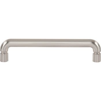 Atlas Homewares, Amplify, 5 1/16" (128mm) Curved Pull, Brushed Nickel