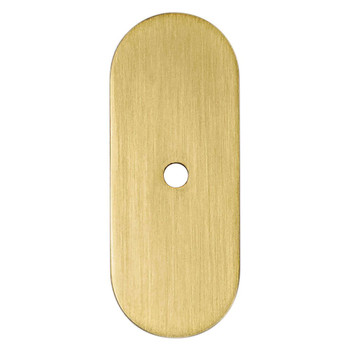 Berenson, Galloway, 2 15/16" Knob Backplate Modern Brushed Gold