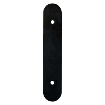 Berenson, Galloway, 3 3/4" (96mm) Pull Backplate, Matte Black