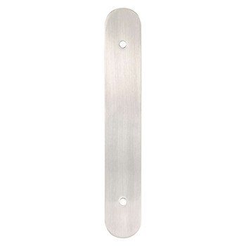 Berenson, Galloway, 5 1/16" (128mm) Pull Backplate, Brushed Nickel