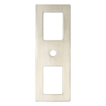 Berenson, Statler, 2 15/16" Knob Backplate Brushed Nickel