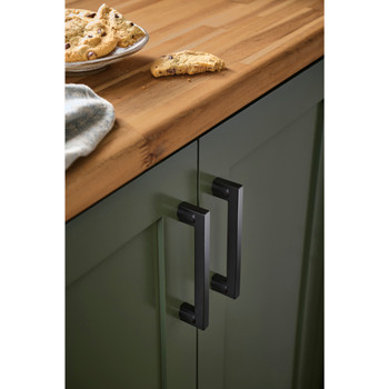 Atlas Homewares, Ballina, 12" (305mm) Appliance Straight Pull, Matte Black - installed 1