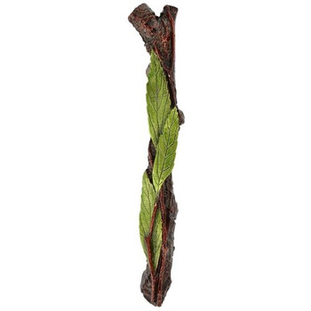 Notting Hill, Woodland, Leafy Branch, 3" Pull, Hand-Tinted Antique Pewter, Left side
