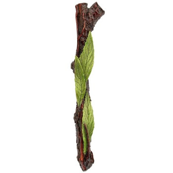 Notting Hill, Woodland, Leafy Branch, 3" Pull, Hand-Tinted Antique Pewter, Right side