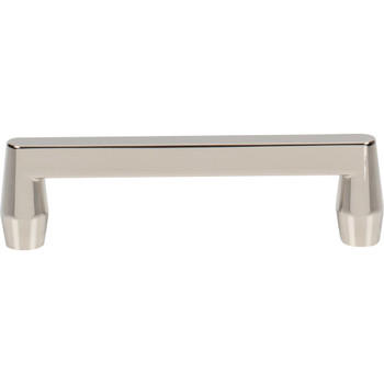 Atlas Homewares, Lannis, 3 3/4" (96mm) Straight Pull, Polished Nickel