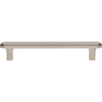 Atlas Homewares, Fielding, 5 1/16" (128mm) Bar Pull, Brushed Nickel