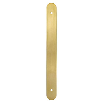 Berenson, Galloway, 8 13/16" (224mm) Pull Backplate, Modern Brushed Gold