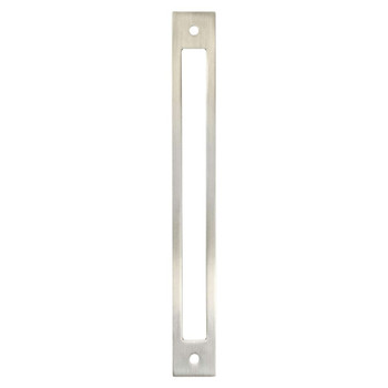 Berenson, Statler, 8 13/16" (224mm) Pull Backplate, Brushed Nickel