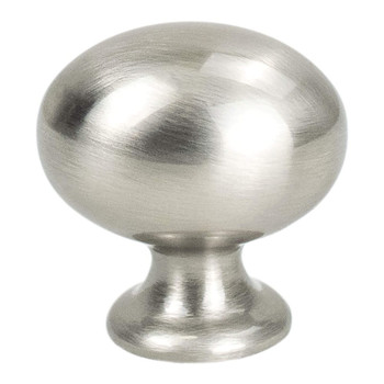 Berenson, Emerling, 1 3/8" Round Knob, Brushed Nickel