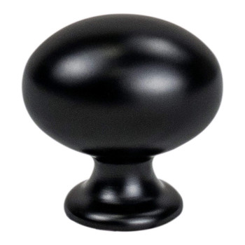 Berenson, Emerling, 1 3/8" Round Knob, Matte Black