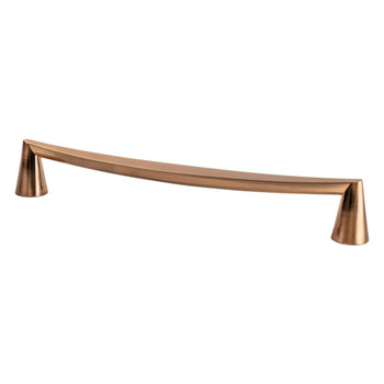 Berenson, Domestic Bliss, 8 13/16" (224mm) Straight Pull, Brushed Copper