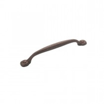 Belwith Hickory, Refined Rustic, 6 5/16" (160mm) Straight Pull, Rustic Iron