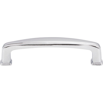 Jeffrey Alexander, Milan 1, 3 3/4" (96mm) Straight Pull, Polished Chrome - alternate view