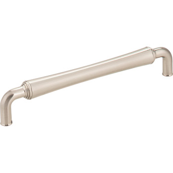 Jeffrey Alexander, Bremen 2, 6 5/16" (160mm) Straight Pull, Satin Nickel