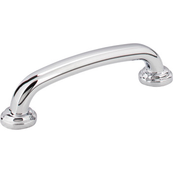 Jeffrey Alexander, Bremen 1, 3 3/4" (96mm) Curved Pull, Polished Chrome