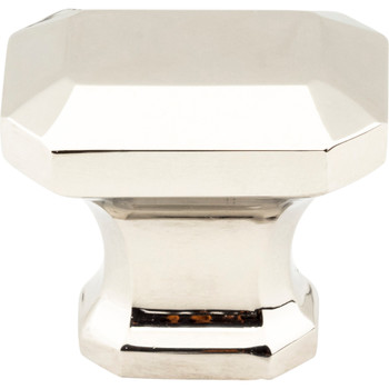 Jeffrey Alexander, Ella, 1 1/4" Rectangle Knob, Polished Nickel - alternate view