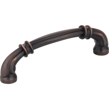 Jeffrey Alexander, Lafayette, 3 3/4" (96mm) Curved Pull, Brushed Oil Rubbed Bronze