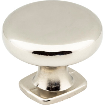 Jeffrey Alexander, Belcastel 1, 1 3/8" Round Knob, Polished Nickel