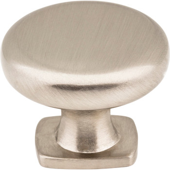 Jeffrey Alexander, Belcastel 1, 1 3/8" Round Knob, Satin Nickel - alternate view