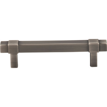 Jeffrey Alexander, Zane, 3 3/4" (96mm) Bar Pull, Brushed Pewter - alternate view