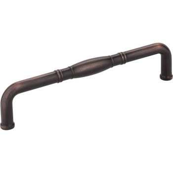 Jeffrey Alexander, Durham, 6 5/16" (160mm) Straight Pull, Brushed Oil Rubbed Bronze