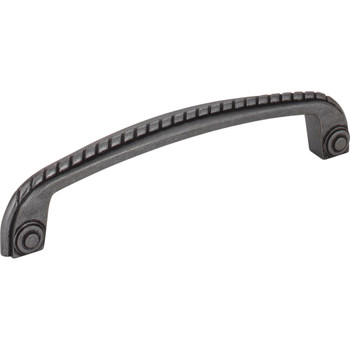 Jeffrey Alexander, Rhodes, 5 1/16" (128mm) Curved Pull, Gunmetal