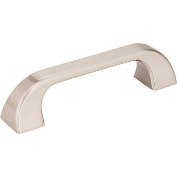 Jeffrey Alexander, Marlo, 3 3/4" (96mm) Curved Pull, Satin Nickel