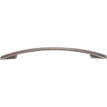 Jeffrey Alexander, Regan, 6 5/16" (160mm) Curved Pull, Brushed Pewter - alternate view