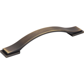 Jeffrey Alexander, Mirada, 5 1/16" (128mm) Curved Pull, Antique Brushed Satin Brass