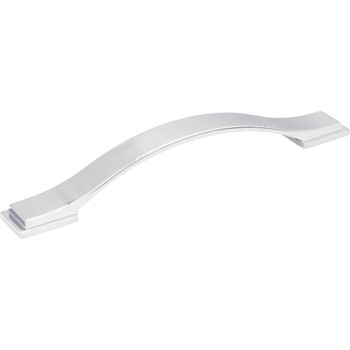 Jeffrey Alexander, Mirada, 6 5/16" (160mm) Curved Pull, Polished Chrome