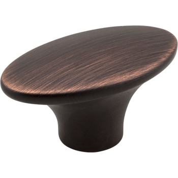 Jeffrey Alexander, Hudson, 1 7/8" Oval Knob, Brushed Oil Rubbed Bronze