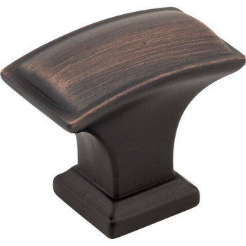 Jeffrey Alexander, Annadale, 1 1/2" Square Knob, Brushed Oil Rubbed Bronze